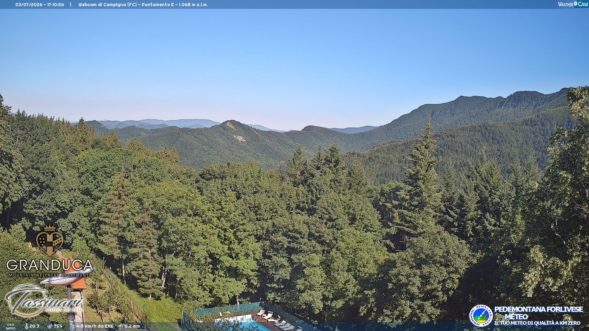 Webcam Campigna valle